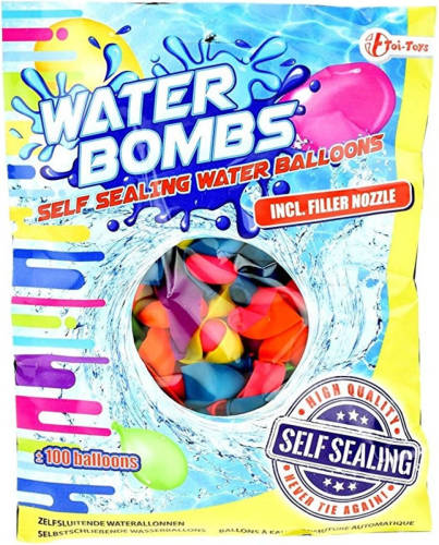 Toi-Toys Zelfsluitende Waterballonnen Ca. 100 Stuks