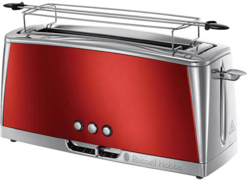 Russell Hobbs Broodrooster Luna Extra - Rood