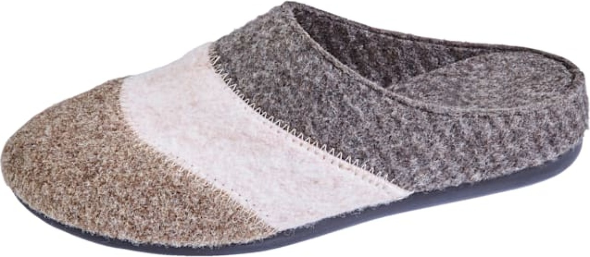 Pantoffel Belafit Bordeaux/Zwart