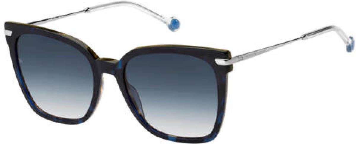 Tommy hilfiger zonnebril 1880 S met tortoise bruin/blauw