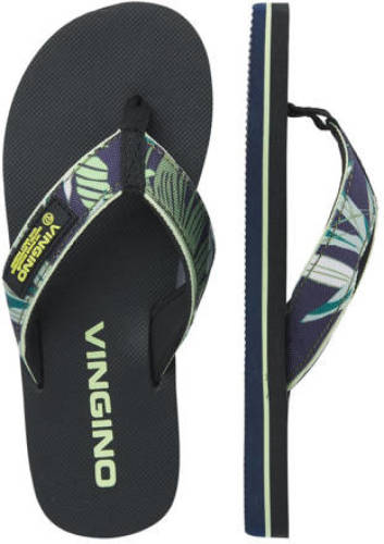 Vingino teenslippers zwart