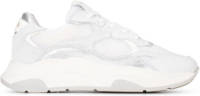 Haboob Lexi suède sneakers wit/zilver