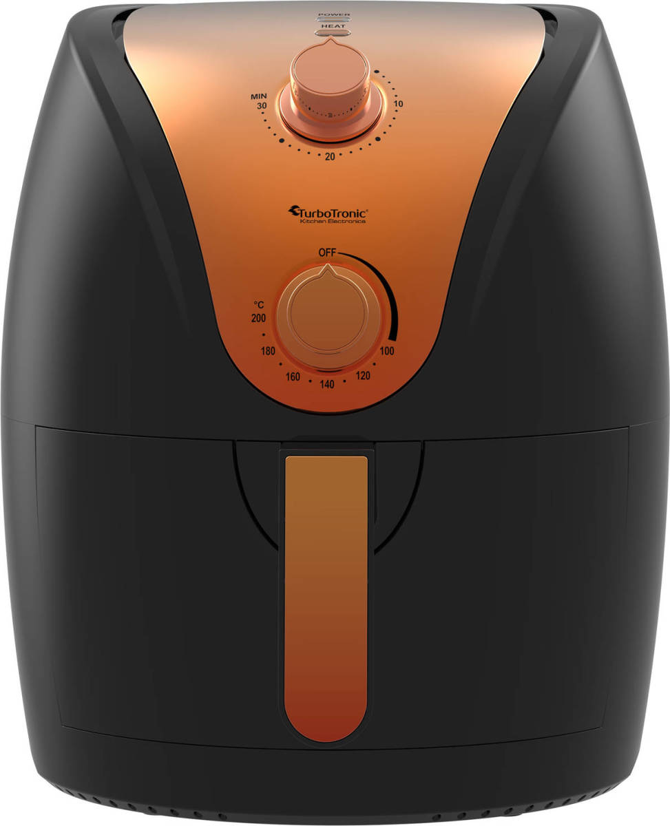 TurboTronic AF9M Airfryer - Heteluchtfriteuse - 3.5 Liter - Zwart