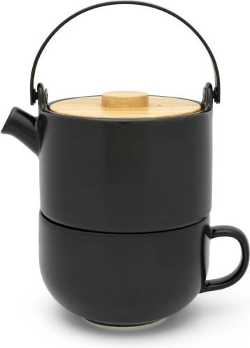 Bredemeijer Silhouet Umea tea for one 500 ml - zwart