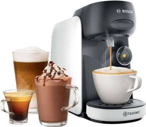 Bosch Multi-Beverage Koffiemachine - TAS16B4 - TASSIMO T16 Finesse - 40 Dranken - 0,7L verwijderbare watertank - Wit