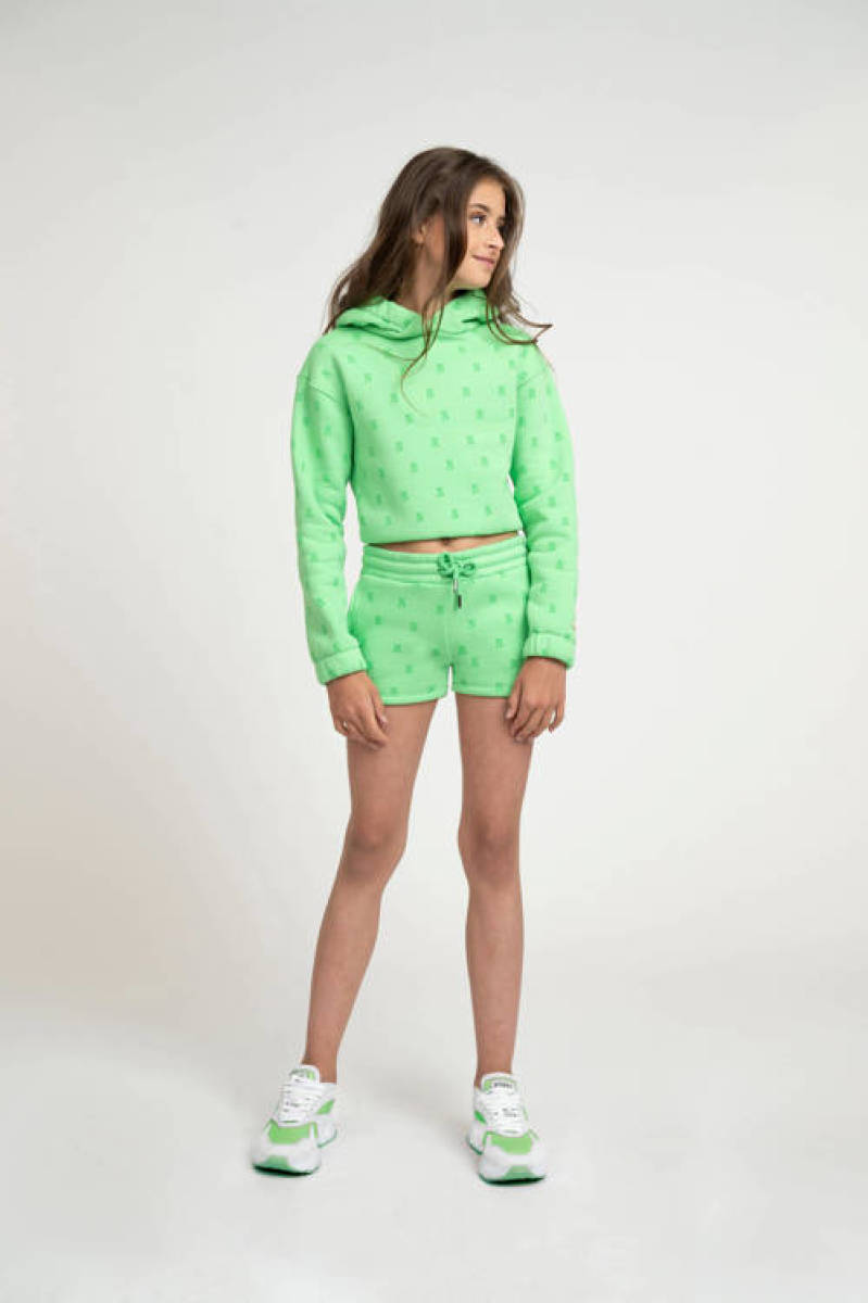NIK&NIK short Brody met all over print groen