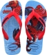 Havaianas Spiderman teenslippers blauw/rood