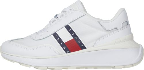 Tommy Jeans Sneakers met sleehak Tommy Jeans FASHION RETRO RUN met merklabel opzij