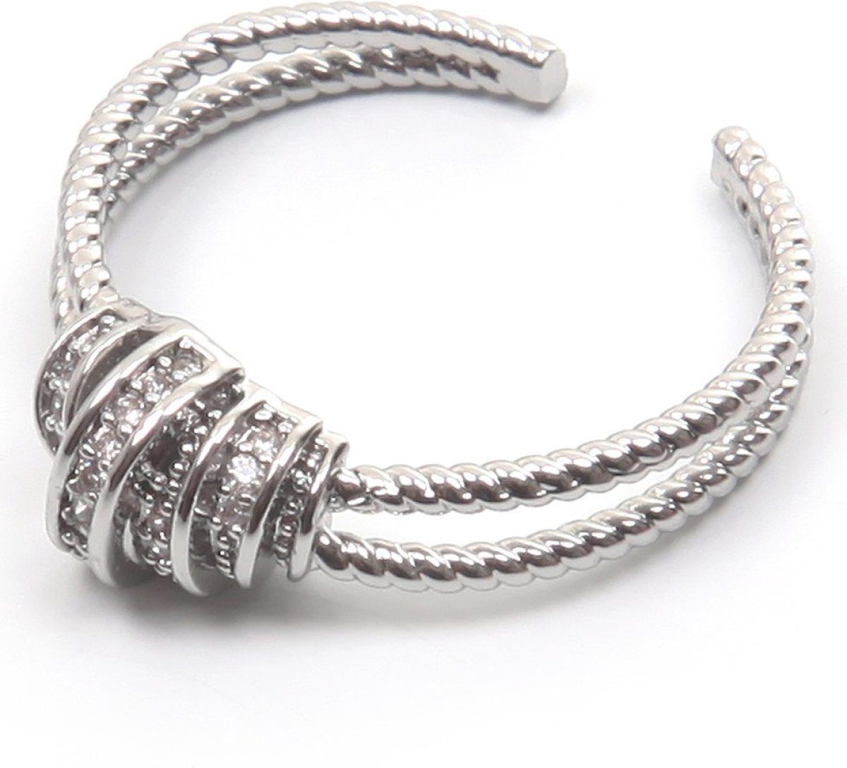 J.Jayz Ring met glassteen