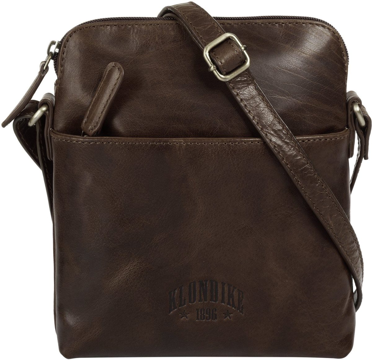 Klondike 1896 Schoudertas echt leder