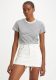 Levi's ® T-shirt The Perfect Tee met klein logoborduursel