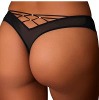 Lascana String rondom van stijlvol transparant kant