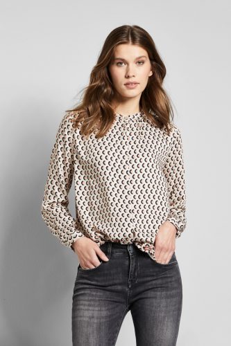 Bugatti Blouse met lange mouwen met grafische all-over print