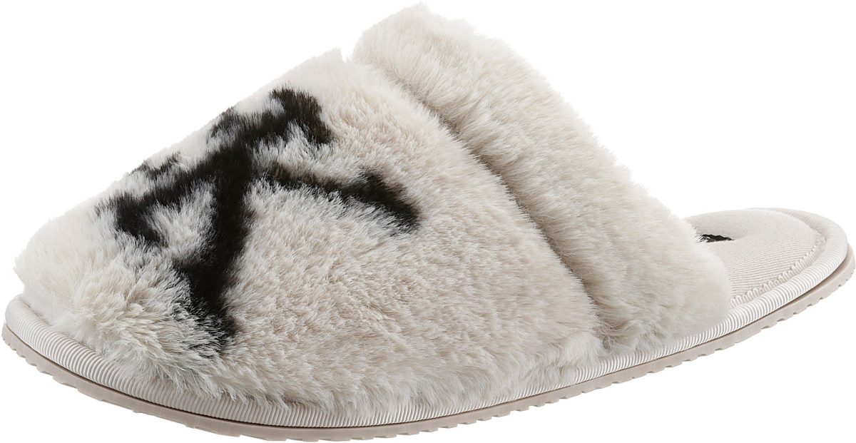 Calvin klein Pantoffels HOME SLIDE met logo-initialen