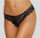 Petite fleur gold String van stijlvol transparant kant