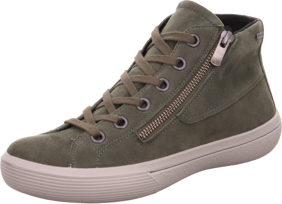 Legero Hoge veterschoenen Fresh met een ritssluiting