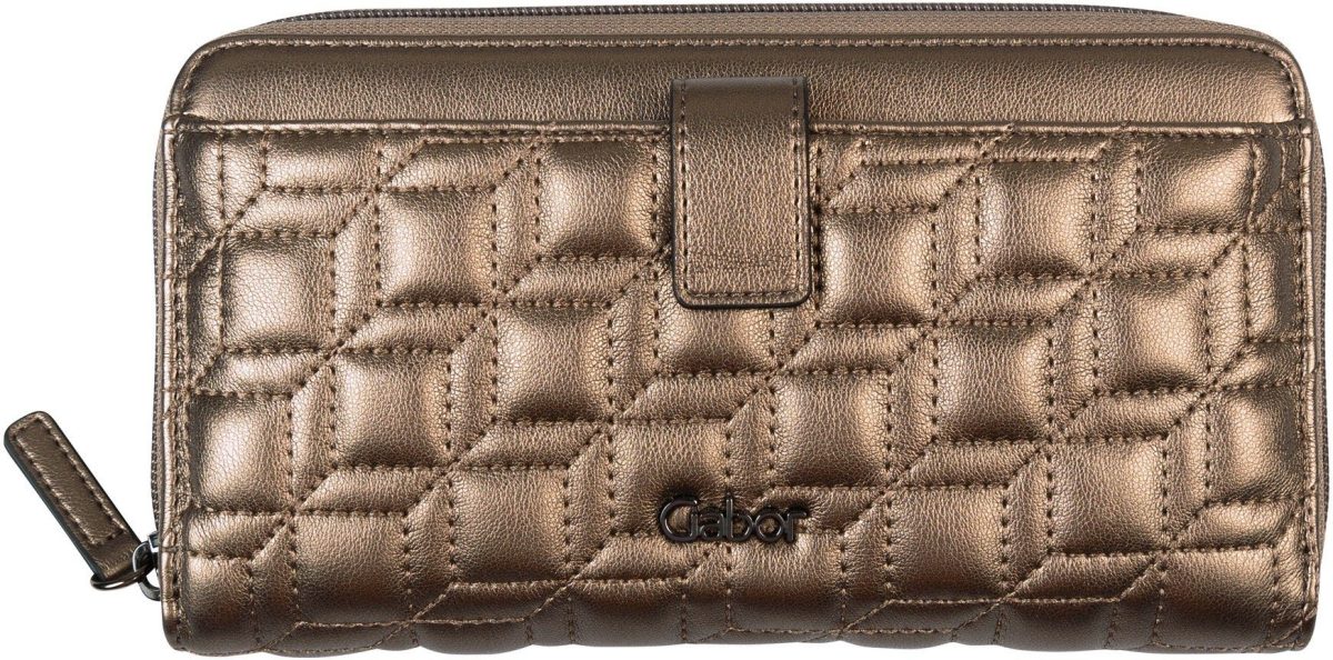 Gabor Portemonnee HELLA Long zip wallet XL met schouderriem