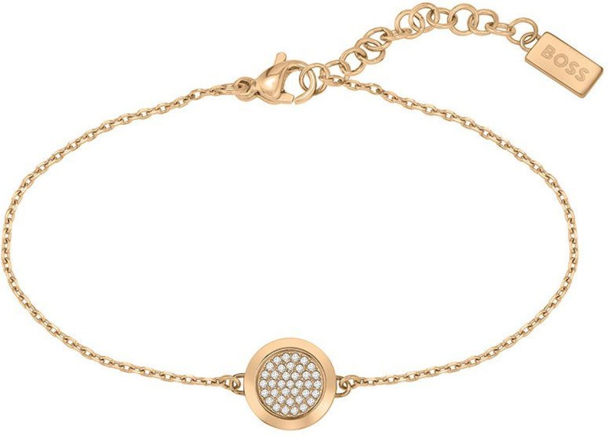 BOSS Armband MEDALLION, 1580299, 1580301, 1580384 met glassteen