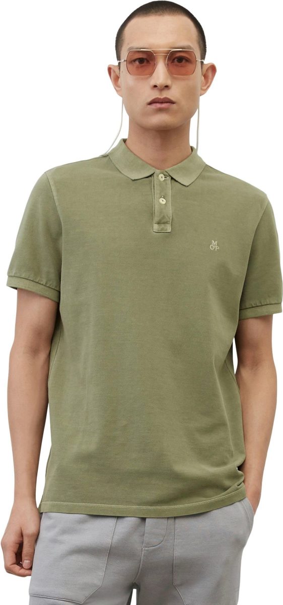 Marc O'Polo Poloshirt met een stijlvol logoborduursel