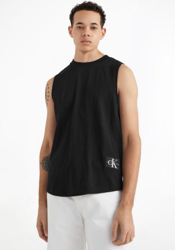 Calvin klein Shirt met korte mouwen met Calvin klein jeans logobadge
