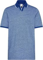 Bugatti Poloshirt in 2-tone-look