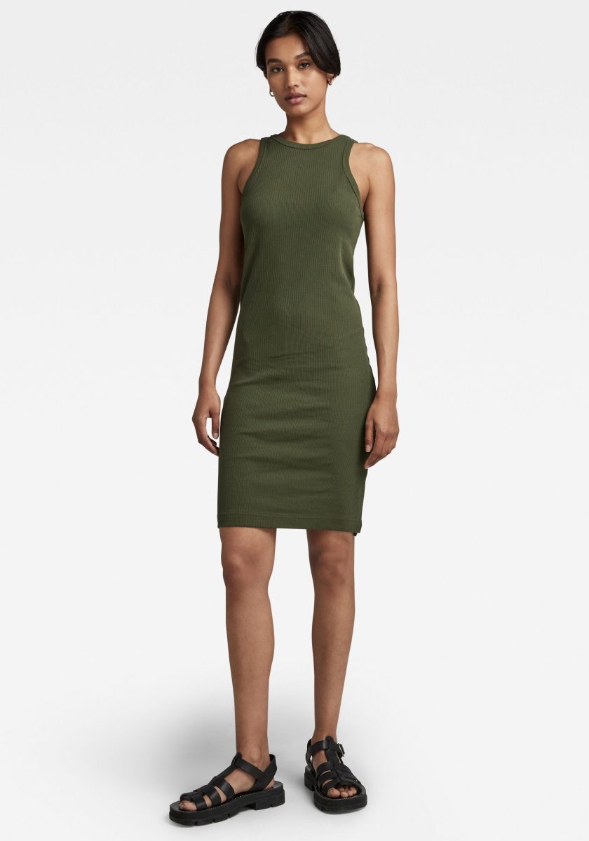 G-star Raw Shirtjurk Jurk Tank Dress Slim