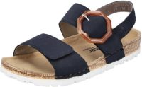 Rieker Sandalen met modieuze siergesp