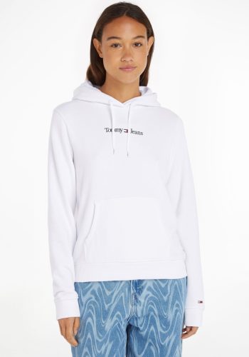 Tommy Jeans Hoodie TJW REG SERIF LINEAR HOODIE met Tommy Jeans-logo-opschrift