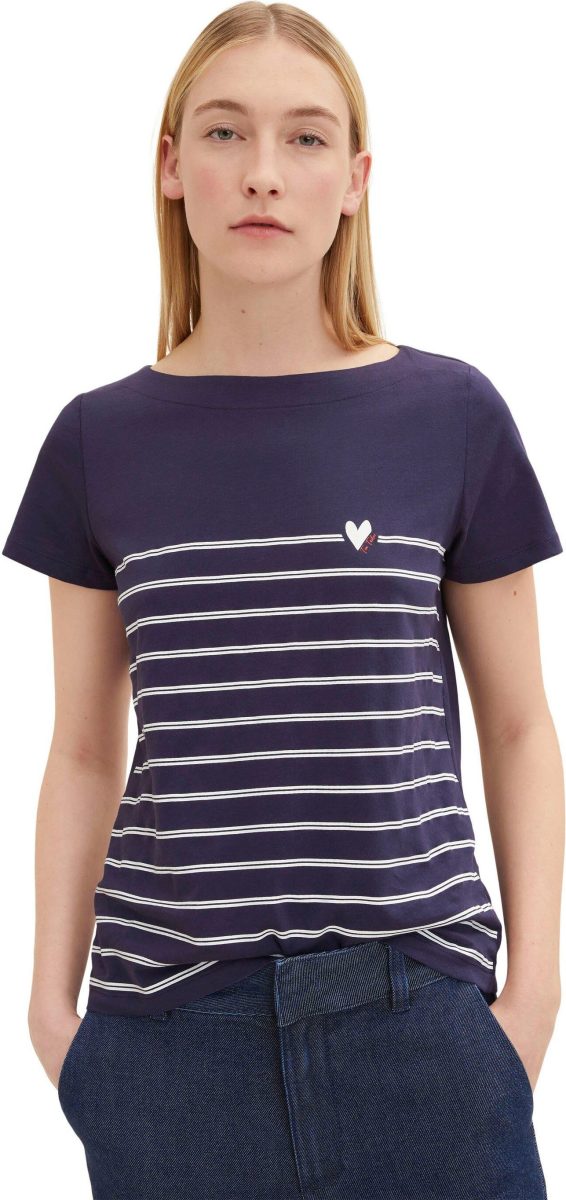 Tom tailor T-shirt met boothals