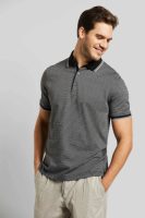 Bugatti Poloshirt in driekleurige look
