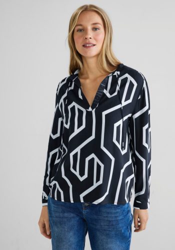 Street One Blouse met lange mouwen in tuniekstijl