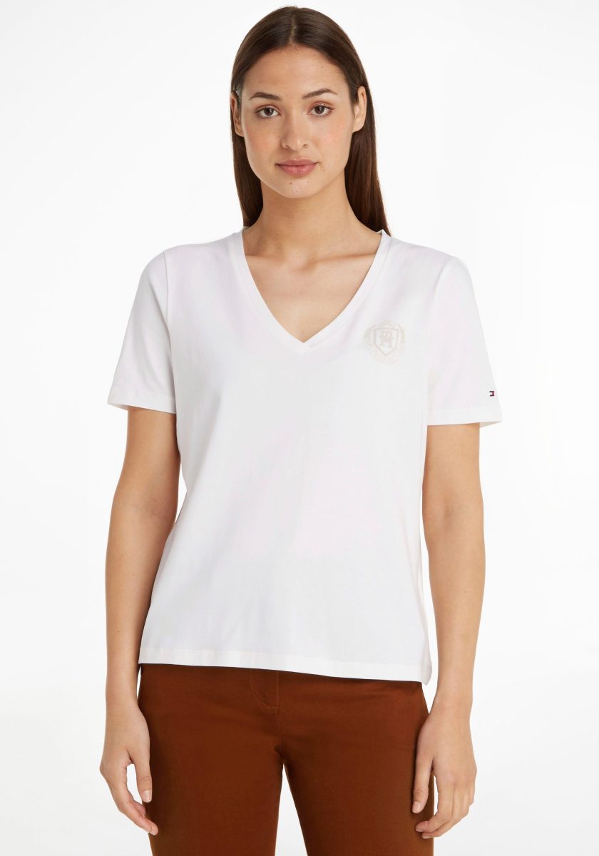 Tommy hilfiger T-shirt met merklabel