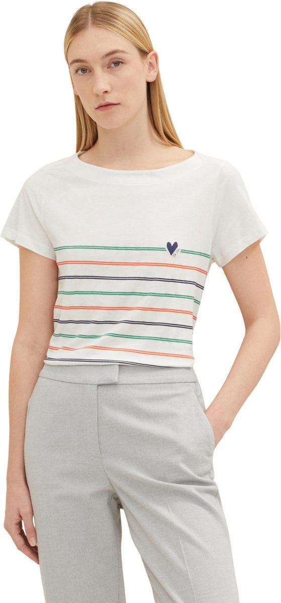 Tom tailor T-shirt met boothals
