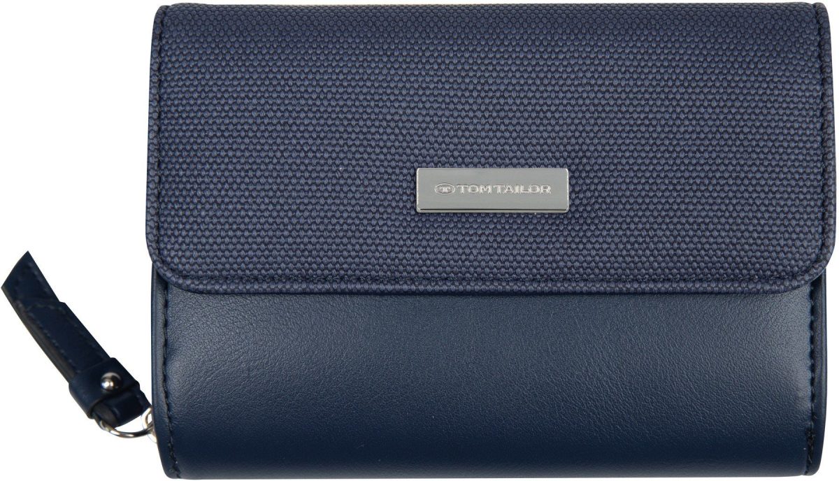 Tom tailor Portemonnee ELIN SUMMER Medium flap wallet met talrijke vakken
