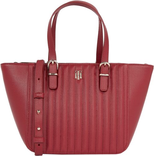 Tommy hilfiger Shopper TH TIMELESS SMALL TOTE QUILTED met modieuze stiksels