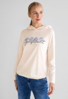 Street One Hoodie met elastische zoom