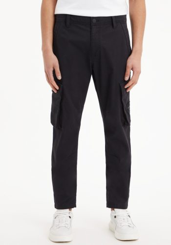 Calvin klein Cargobroek SKINNY WASHED CARGO PANT met klepzakken