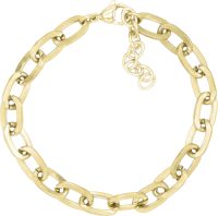 Firetti Edelstalen armband Ankerschakels, 5 mm breed Made in Germany