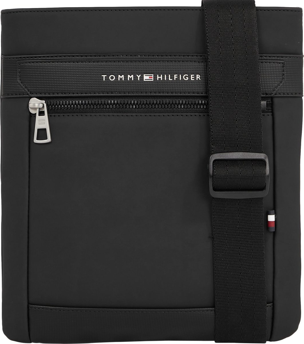 Tommy hilfiger Schoudertas TH CASUAL CROSSOVER met ritsvoorvak