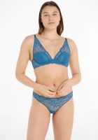 Calvin klein Beugel-bh LIGHTLY LINED PLUNGE met gebloemde kant (1-delig)