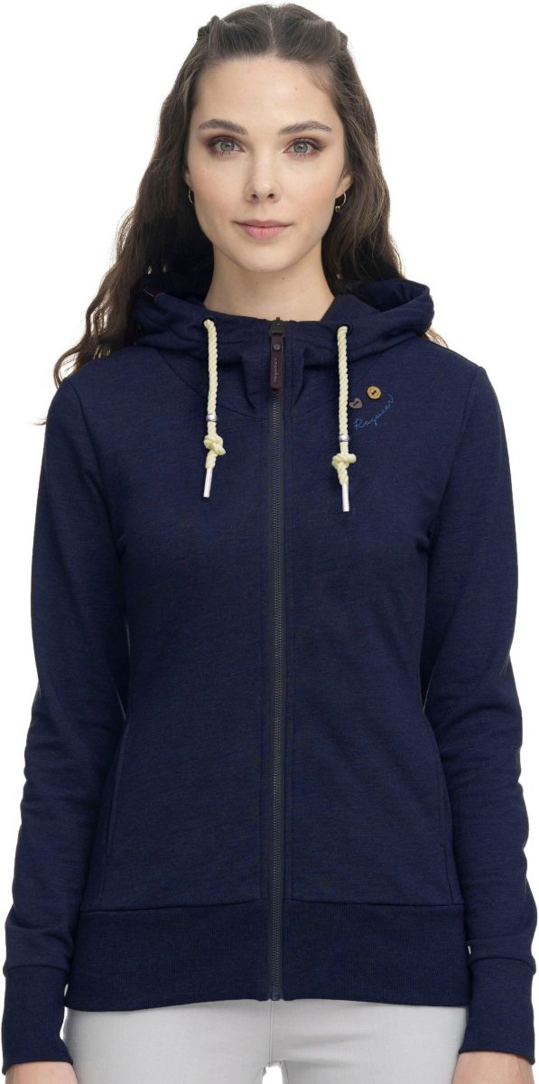Ragwear Sweatvest PAYA met een markant koord