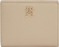 Tommy hilfiger Portemonnee TH CASUAL BI-FOLD WALLET met goudkleurige details