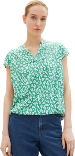 Tom tailor Gedessineerde blouse met plooistelling achter