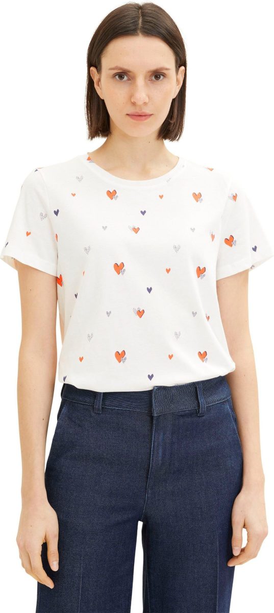 Tom tailor T-shirt met een ronde hals