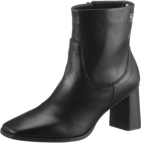 Tommy hilfiger Laarsjes SOFT SQUARE TOE ANKLE BOOT in carrémodel