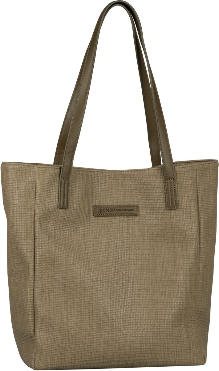 Tom Tailor Denim Shopper ARONA SUMMER Shopper L no zip in een eenvoudig ontwerp
