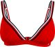 Tommy Hilfiger Swimwear Triangel-bikinitop TH TRIANGLE RP met tommy hilfiger-branding