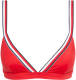 Tommy Hilfiger Swimwear Triangel-bikinitop TH TRIANGLE RP met tommy hilfiger-branding