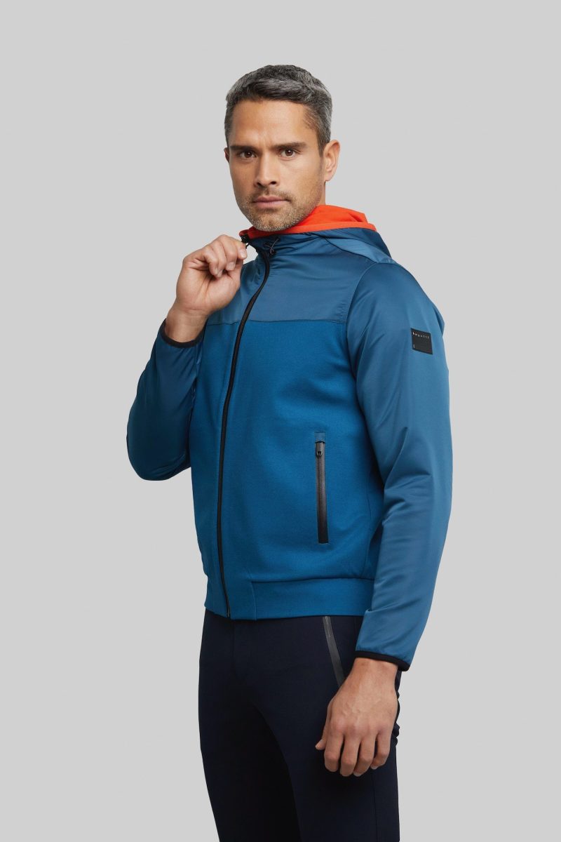 Bugatti Sweatvest met een capuchon