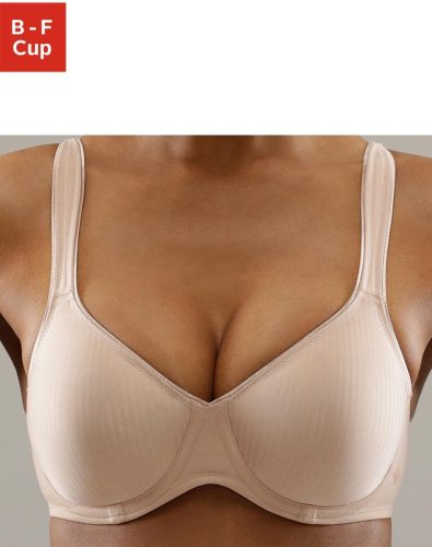 Triumph Beugel-bh Modern Soft Cotton W met stijlvol streepdessin